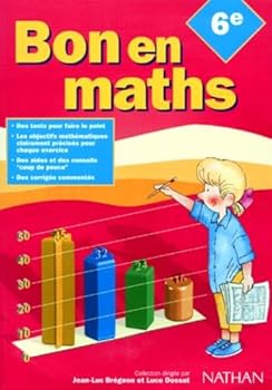 Paperback Bon en maths, 6e Book