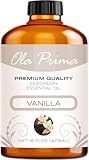 Ola Prima 16oz - Premium Quality Vanilla Essential Oil (16 Ounce Bottle) Therapeutic Grade Vanilla Oil