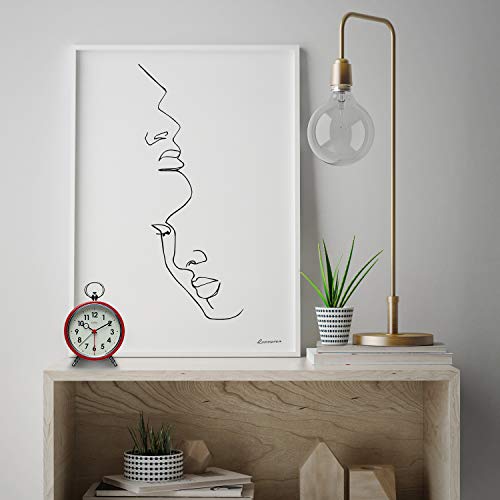 Cloudnola Station Metal Alarm Clock, Red And Black, Led Light Up, 4.4 Inch Diameter, Silent Non Ticking, Battery Operated Quartz Movement #TOP4