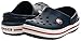 Crocs Kids' Crocband Clog , Navy/Red, 5 Toddler