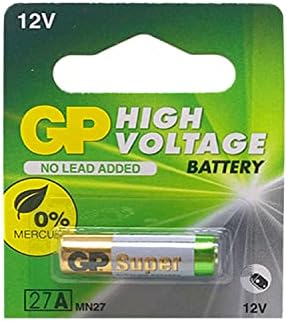 GP 27A Alkaline Battery 12V (Pack of 2)