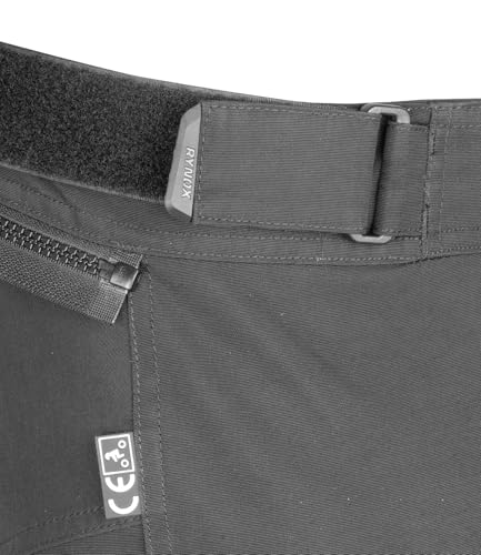 Image of Rynox Advento Pro Pants - Motorcycle Riding Pants | Impact Protection | Abrasion Resistance | Maximum Ventilation - Black, XL