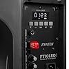 Fenton FT10LED MK2 10" Portable PA System with Wireless UHF Microphone, Bluetooth Party Speaker with LED Light, USB/SD MP3 Playback, Rechargeable Battery & Wheels, 450W #3