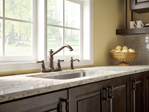 Moen S3945ORB Traditional Deck Mounted Kitchen Soap Dispenser with Above the Sink Refillable Bottle, Oil Rubbed Bronze by Moen - Image 2