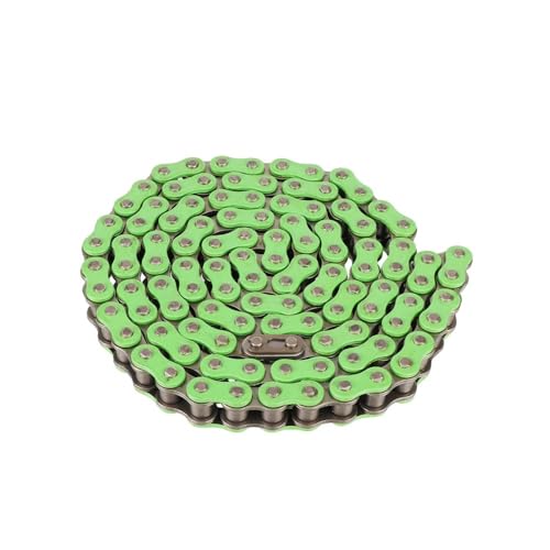Chaîne 428H-110L verte pour vos sorties en Dirt Bike et Quad