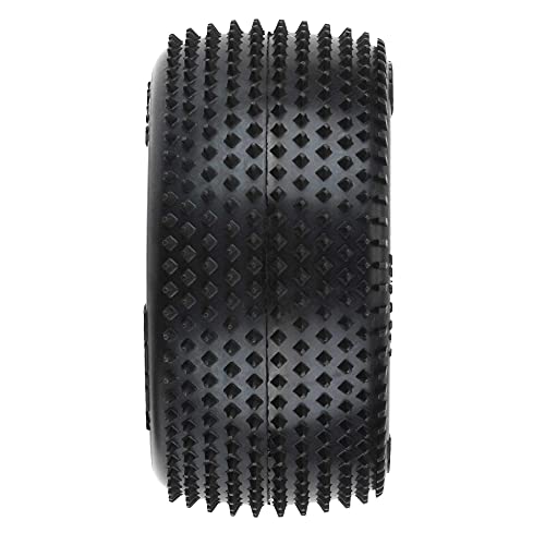 Pro-Line Racing Prism Carpet Tires MTD White Mini-B Rear PRO829713 RC Tire by Pro-Line - Image 2