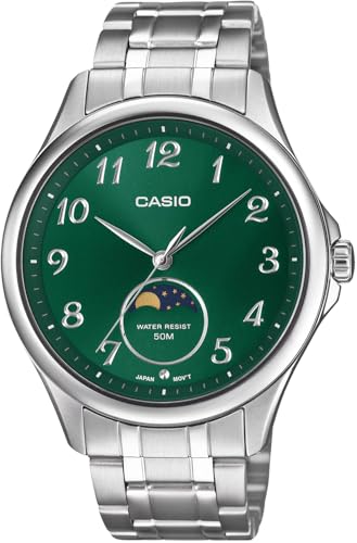 [JVI] CASIO X^_[h [tFCY Moon phase AiO Y rv MTP-M110D-3AV EhtFCX ^oh O[ COf [sAi]