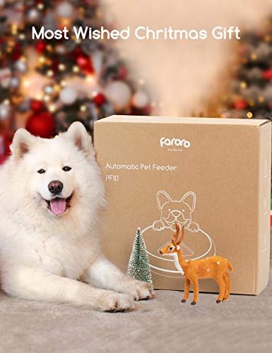 Faroro Automatic Cat Feeder Dry Wet Food Dispenser with Programmable Timer Up 5 Meals per Day 10s Voice Recorder for… - Image 7