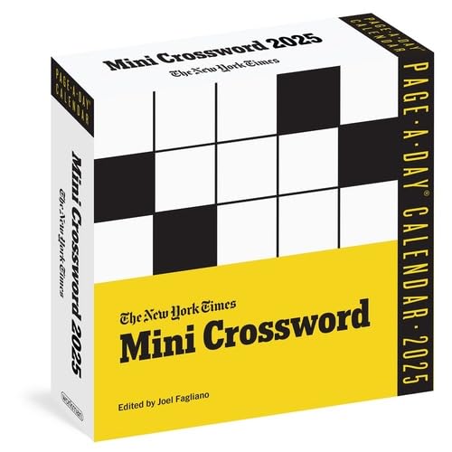 Buy The New York Times Mini Crossword PageADay® Calendar 2025 For