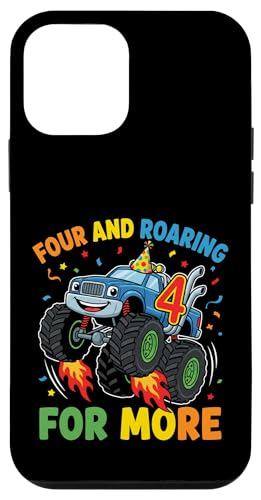 Four and Roaring for More Truck 4�΂̒a���� �X�}�z�P�[�X iPhone 12 mini �p