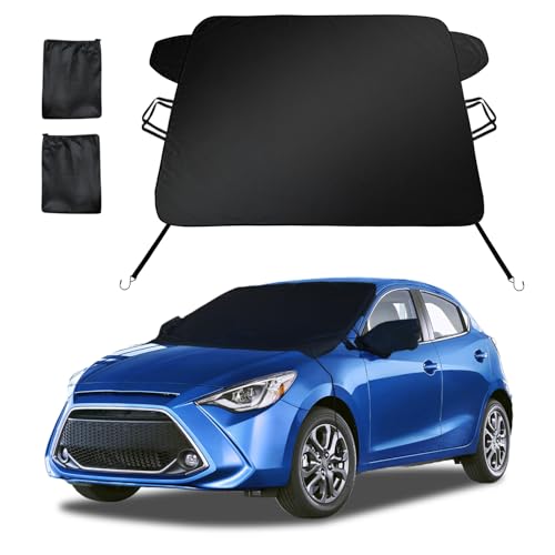 Car Sun Shade Windshield Sunshade Windshield Cover Snow Car Cover Windproof, Snowproof, UV Protection, Dustproof, Waterproof Summer Winter SUVseld Cover Snow Car Cover for