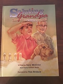 Hardcover Saluting Grandpa Book