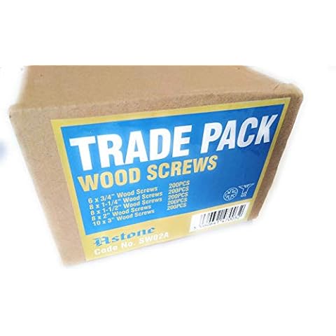 Astone Twin Thread woodscrew Trade Pack Cover
