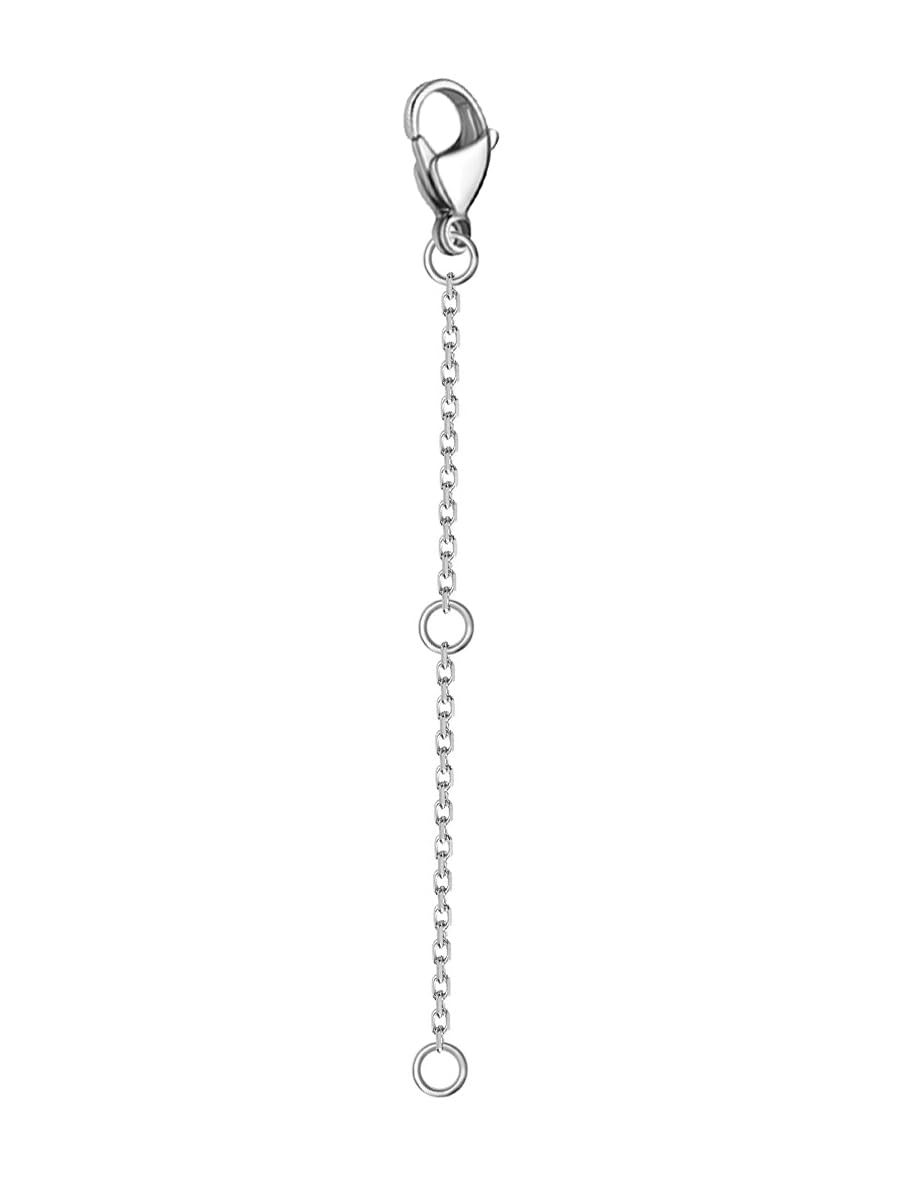 14 Karat Massivgoldkette, 5,1 cm, 7,6 cm, 10,2 cm, Verlängerungskette, zartes, langlebiges Gold, verstellbare Verlängerungskette für Halskette, Armband, Fußkettchen, Karabinerverschlüsse