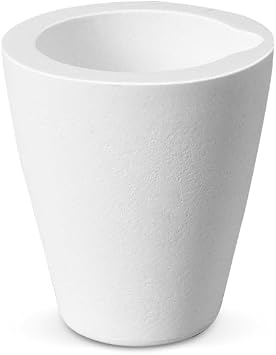 SKYPRO Ceramic Melting Crucible Cup High Temperature Quartz Silica Melting Crucible Cup Furnace Melting Casting Refining Gold Silver Platinum Copper Casting Cup 200g