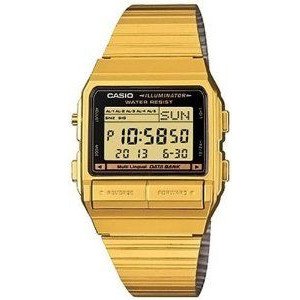 CASIO DATA BANK �J�V�I �f�[�^�o���N DB-380G-1D DB380G-1D �e������ �f�W�^�� �S�[���h �����Y�E�H�b�` �r���v [���s�A���i]