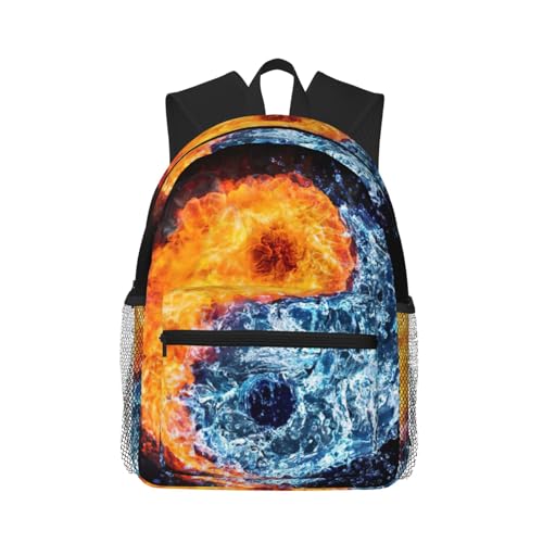 Sac à dos voyage université EdWal Yin Yang pour ordinateur portable de l'étudiant actif