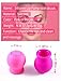 lip pump lip plumper lip enhancer，Soft Silicone Fish Shape Lips Enhancer,Fuller Thicker Mouth Fastly Lip Pumps Bigger Device for Women Female (Purple)