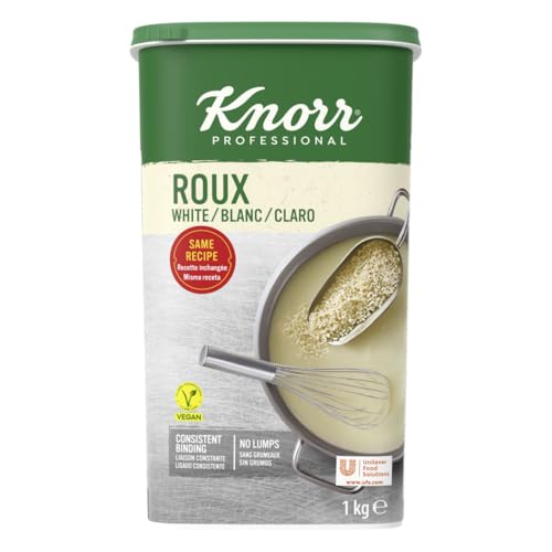 Roux blanc Knorr 1 kg pour lier facilement vos sauces blanches maison