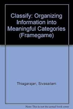 Hardcover Games by Thiagi: Classify Book