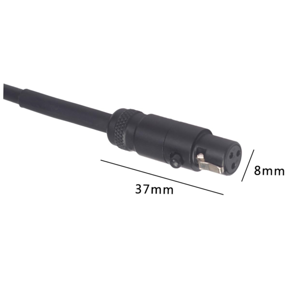 BESTonZON 3 Piezas Auriculares Micrófono Cable De Extensión De Auriculares Adaptador De Auriculares De Audio Cable Estéreo Aux De 35Mm Adaptador De Auriculares Adaptador De Micrófono