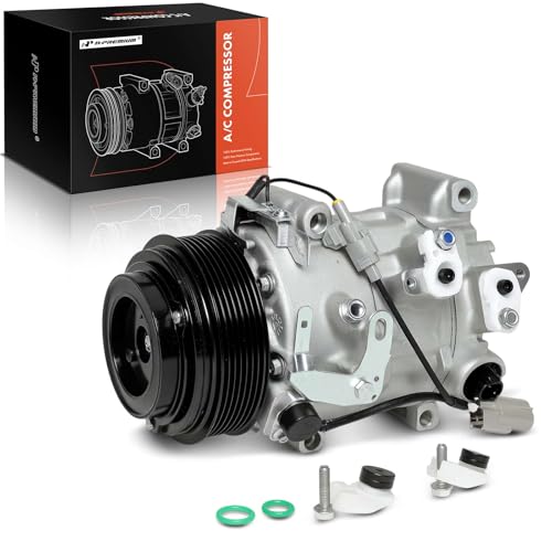 A-Premium Air Conditioner AC Compressor with Clutch Compatible with Lexus IS250 IS350 IS300, RC300 RC350, GS350, 2.5L 3.5L, AWD