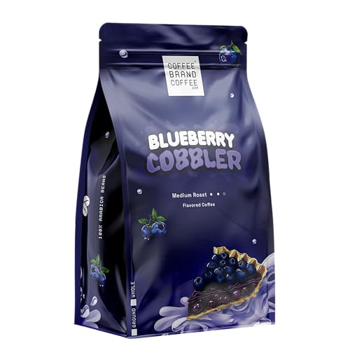 Blueberry Cobbler Coffee Brand Coffee Flavored Whole Bean with Intense