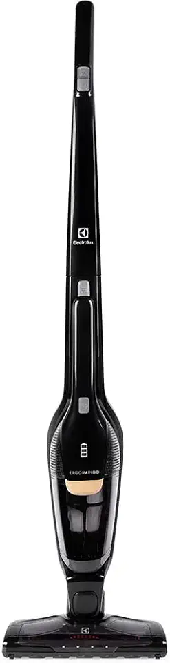 Aspirador de Pó Vertical Sem Fio Electrolux Ergorapido 2 em 1 Luz LED até 30 min Preto (ERG24N) Bivolt