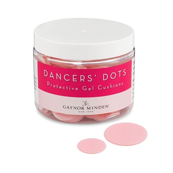 Gaynor-Minden-Dancers-Dots-Gel-Blister-Pads-Hydrogel-Patches-for-Prevention-of-Blisters-Instant-Cooling-and-Soothing-Relief Gaynor Minden Dancers Dots | Gel Blister Pads | Hydrogel Patches for Prevention of Blisters | Instant Cooling and Soothing Relief | 90-Count (2 Sizes)