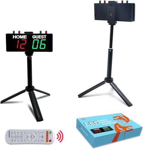 Digital Scoreboard with Remote for Yard and Outdoor Games