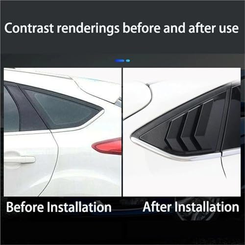 Persienne de lunette arrière premium pour finition Ford Focus RS MK3