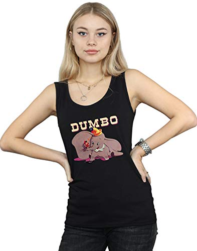 Disney Women's Dumbo Timothy's Trombone Vest Black XX-Large