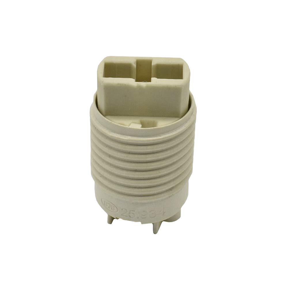 Douille de lampe halogène G9 avec raccord enfichable arrière et capot isolant M10 x 1 filetage extérieur 20,8 x 2 mm