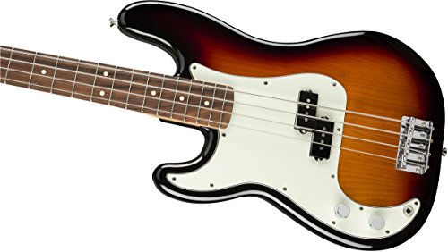 Fender Player Precision Bass, 3-Color Sunburst, Left-Handed, Pau Ferro Fingerboard #TOP2