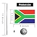 South Africa Flag South African Flags, Small Mini South African Desk Flag, Used for Table Office Classroom Home Patriotic Events Decorations
