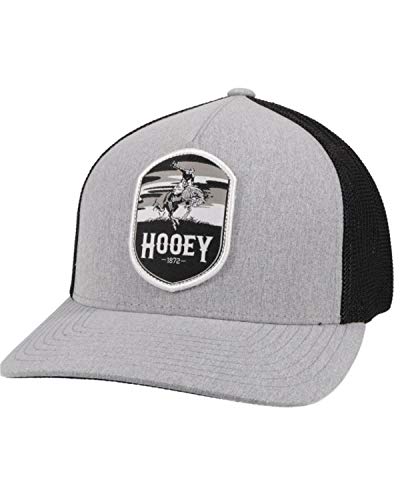 HOOEY Cheyenne Flexfit 5-Panel Western Lifestyle Curved Bill Bullrider Sunset Patch Hat