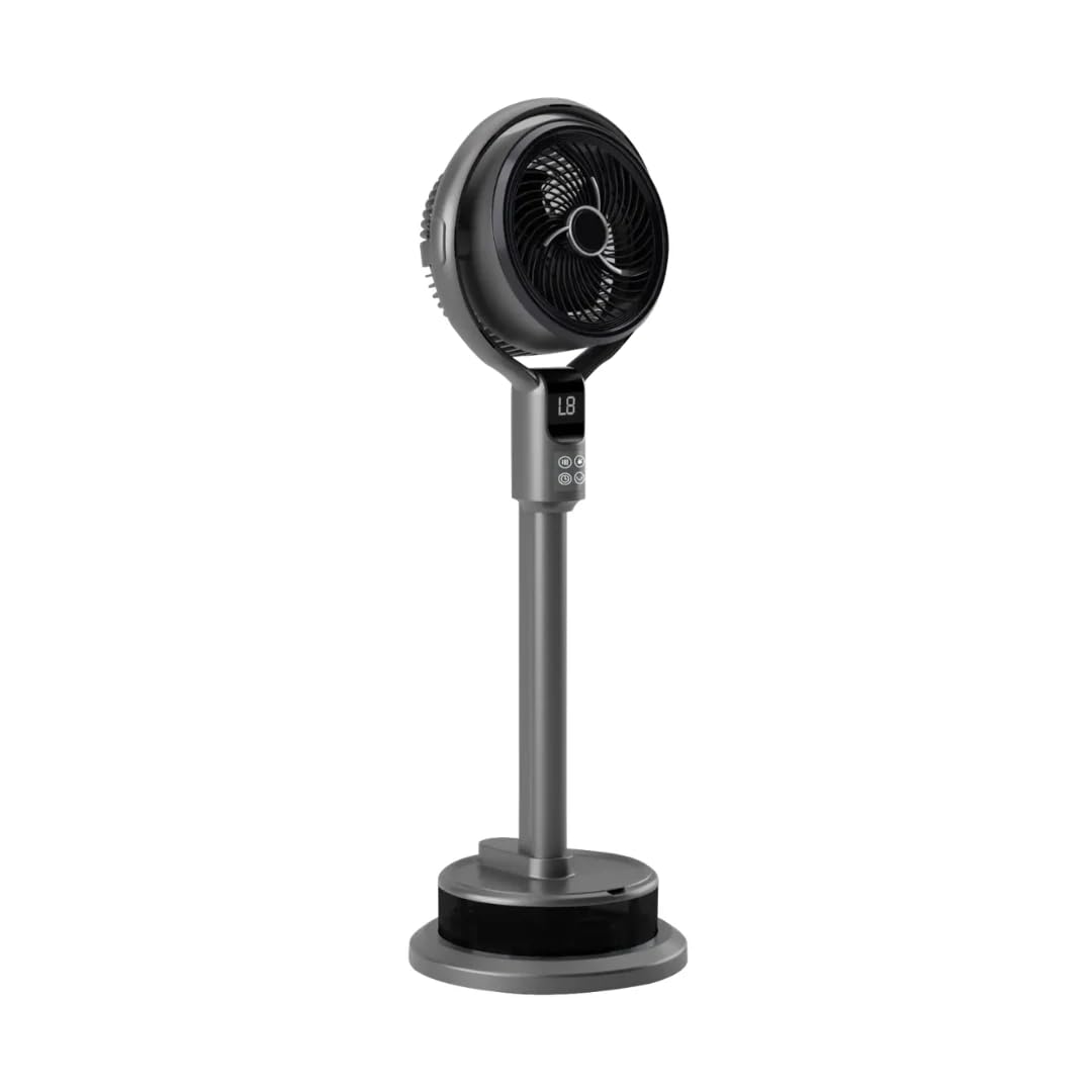 Nebelventilator mit Fernbedienung, Timer und Luftbefeuchter – 50W, 8 Geschwindigkeitsstufen, Oszillation, Modell FS-G1008A, 98 cm