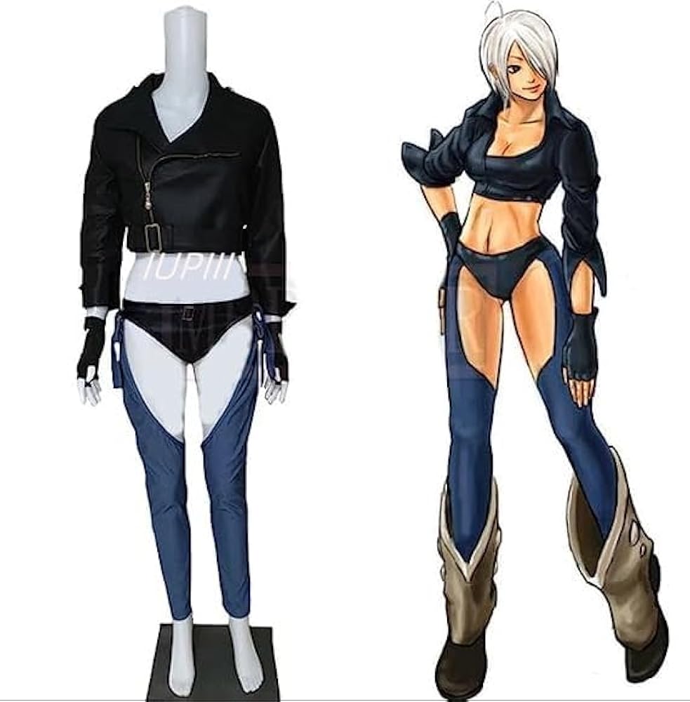 KOF アンヘル コスプレ衣装 フルセット Amazon.co.jp: [XIN XIN] KOF キングオブファイターズ アンヘル