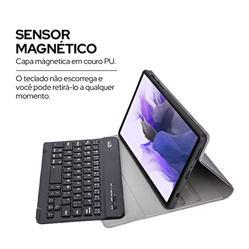 Webookers WB Capa com Teclado Para Tablet Samsung Galaxy Tab S7 FE 12.4