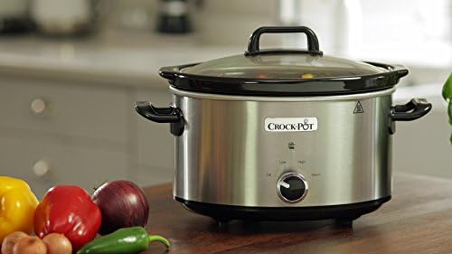 Bild 1 - Crock-Pot CSC025X Schongarer, Slow Cooker, Chrom, 3.5 liters, Edelstahl