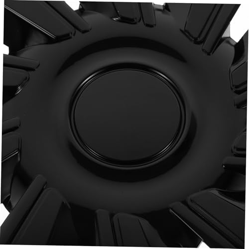 Enjoliveur 15 pouces noir cache-moyeu décoratif auto en PP - 3