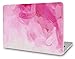 KEC MacBook Air 13 Inch Case Plastic Hard Shell Cover A1369 / A1466 Oil Painting (Pink - Water Paint)