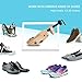 West Light 2 Way Cedar Shoe Trees Wooden Shoe Stretcher,Adjustable Large Size for Men and Women, Wood Shaper Set of 2 Stretches Length & Width,Woman's Size 10 to 13.5 Man's Size 9 to 13.
