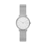 Skagen Women's Signatur Two-Hand Silver Stainless Steel Mesh Band Watch (Model: SKW2785)