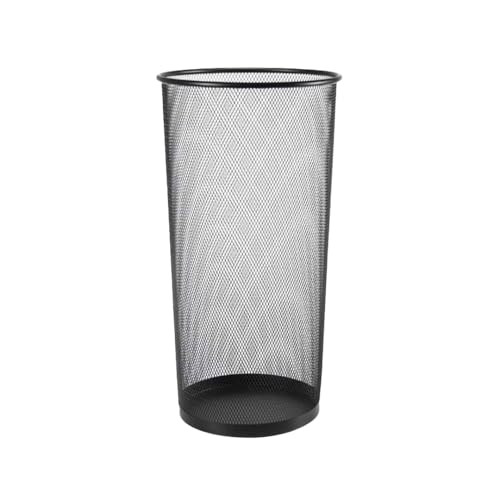 MA MAISON Portaombrelli in Filo di Metallo: 26x50 cm, Colore Nero, Design Moderno e Salvaspazio per Tenere in Ordine con Stile