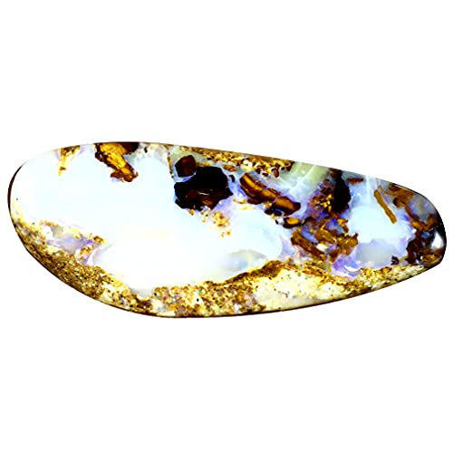 Opale rocheuse multicolore naturelle d'Australie 6.98 carats pour création de bijou
