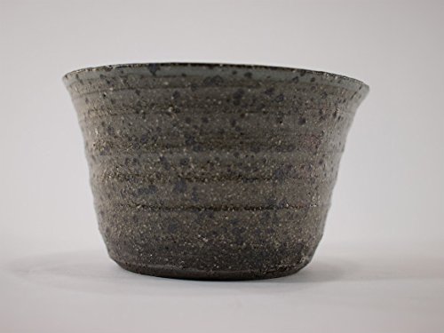 Amazon.co.jp: 盆栽妙 信楽焼 盆栽鉢 4号 緑釉中深 鉢幅13cm×高さ7.5cm
