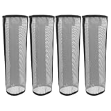 Bottes anti-mouches en maille : protection contre les mouches haute performance : les bottes anti-mouches en maille empêchent efficacement les mouches de mordre, garantissant ainsi que les jambes de votre cheval sont bien protégées,cheval