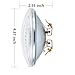 Goehiaul PAR36 LED Landscape Bulbs 6W 3000K Warm White, AC/DC12V, 700Lumens, PAR36 LED Bulb 36W Halogen Equivalent, PAR 36 LED Light Water Resistant (1 Pack)