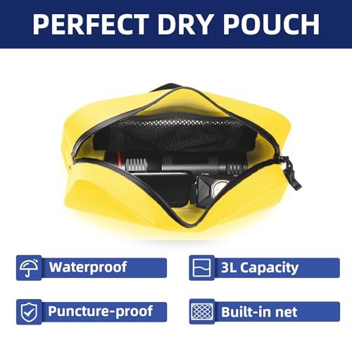 THURSO SURF Waterproof Fanny Pack Dry Bag Floating Pouch Bag Adjustable Waist Strap Keep Your Phone and Valuables Safe/Dry SUP Accessories for Kayaking Paddle Board Snorkeling Boating miniatura 2